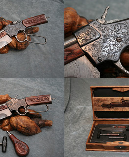 винчестер пистолет-нож с рукояткой из полисандра