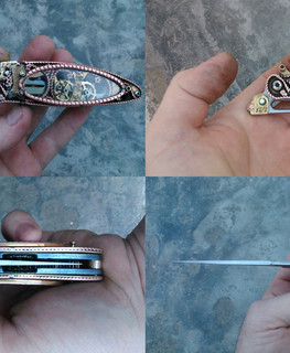 Необычный Складной нож "Скальп-3" Клокпанк в Нальчике от Pass Alik
