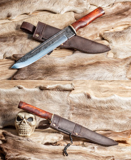 handemade forged chopper knife