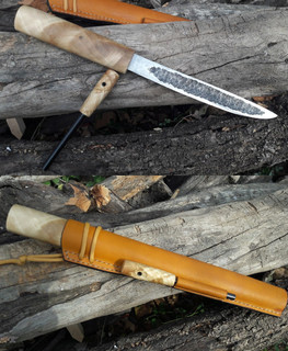 якутский нож из Шх15 с огнивом в Махачкале, Дагестане