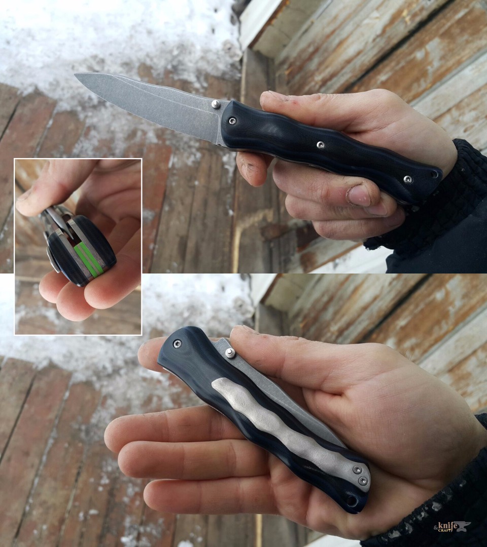 дорогой складной нож в Алдане, Саха, Якутия из D2 и G10 от Арсен Assasin