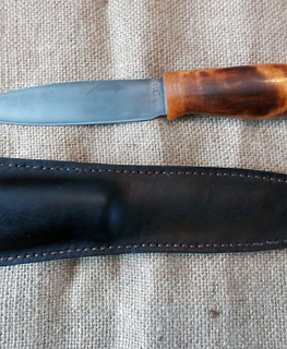 кованый разделочный нож в Йошкар-Оле, Марий Эл из шх 15 и сувель березы
