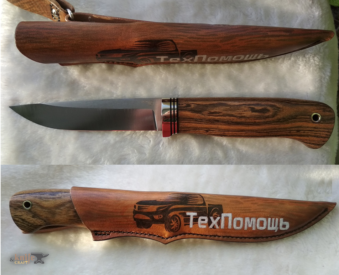 охотничий нож ручной работы на заказ в Братске, Иркутске