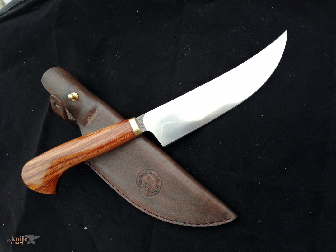 кухонный узбекский нож пчак из 95х18 и бубинго ручной работы в Тюмени (Ишим)