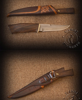 охотничий нож ручной работы на заказ от частного мастера Siamise в Барнауле (Алтай)