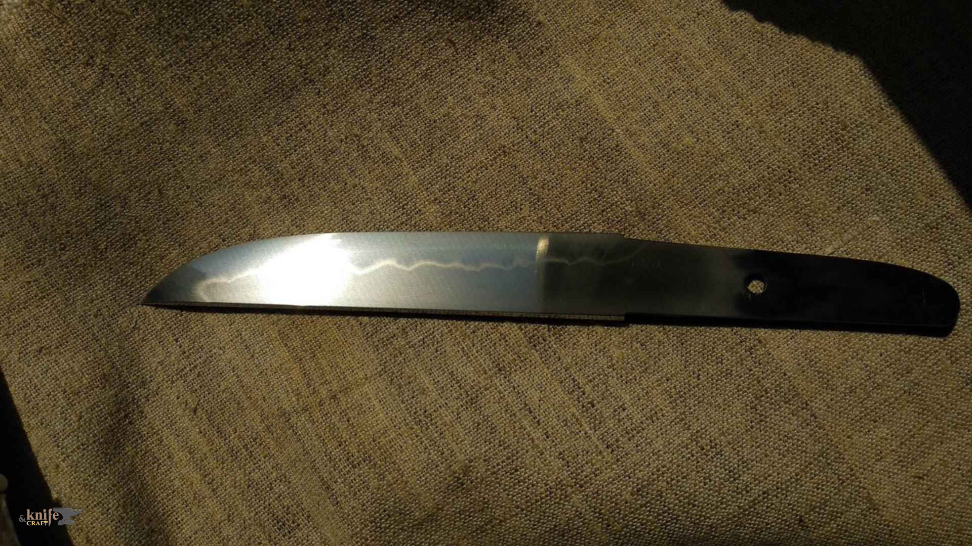 short blade for japan knife wakizashi with hamon line buy in Russia Rostov 