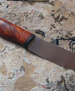 Нож Крейсер из Elmax с рукояткой из аризонского железного дерева от Антон Елистратов АнтонЕ