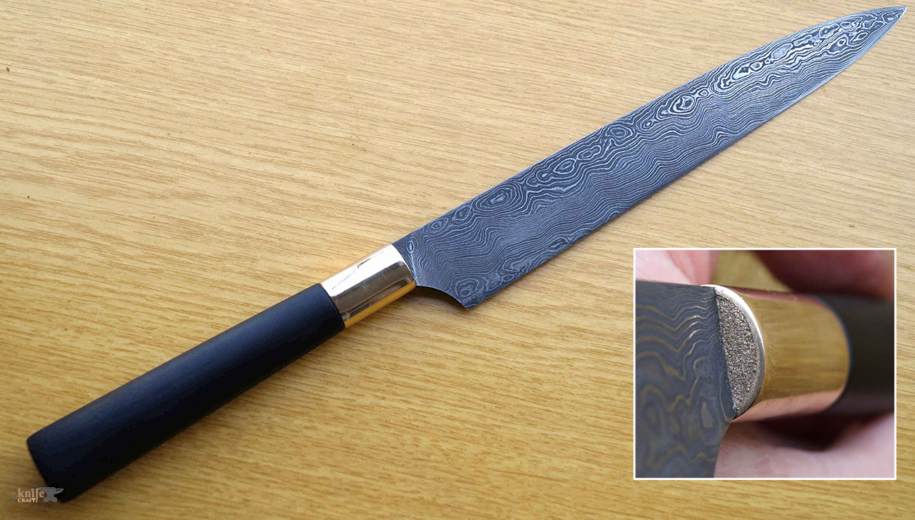 кухонный нож из дамаской стали ручной работы в Челябинске