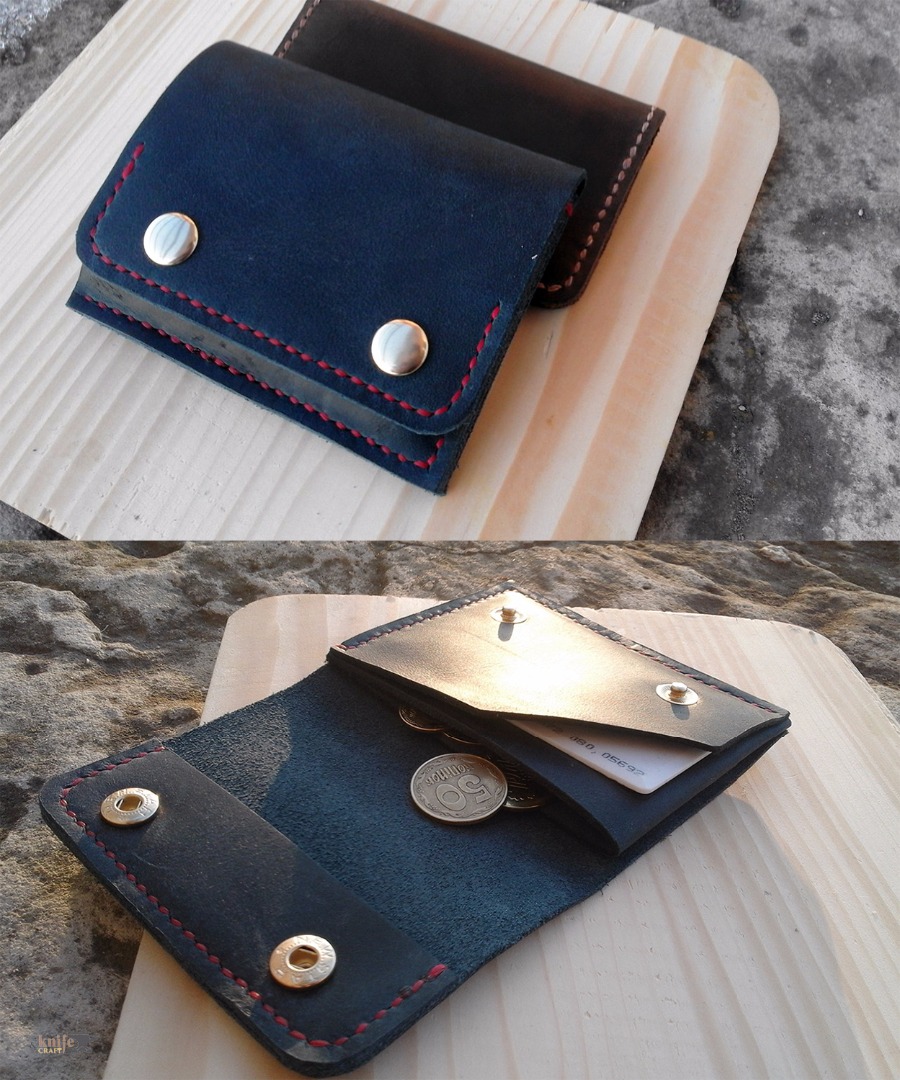 Mini wallet in different colors be the workshop "Aries and Taurus"