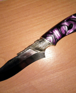 красивый охотничий нож из акрила ручной работы в Хмельницкий, Украина