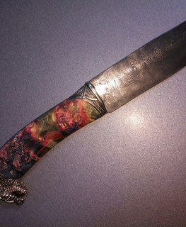 охотничий нож с головой змеи (кобра) ручной работы в Хмельницкий, Украина