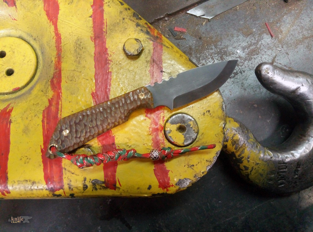 небольшой охотничьи нож фултанг ручной работы Измаил, Одесса, Украина от мастера Иван Неруца