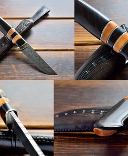 Элитный Нож ручной работы премиум класса в скандинавском стиле от Сергей Антонов