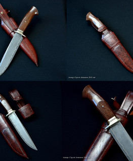 Элитный Нож боуи ручной работы премиум класса от Сергей Антонов