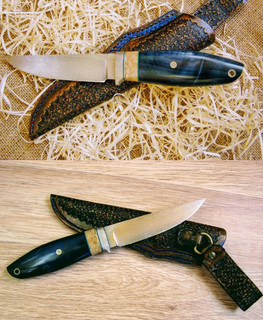 красивый Нож "Blue Knife" из K110 в Украине, Бахмут от Андрей Рева