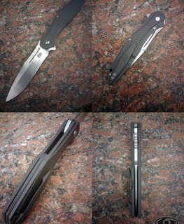 купить в Твери пиздатый складной нож флиппер от Volga Customs