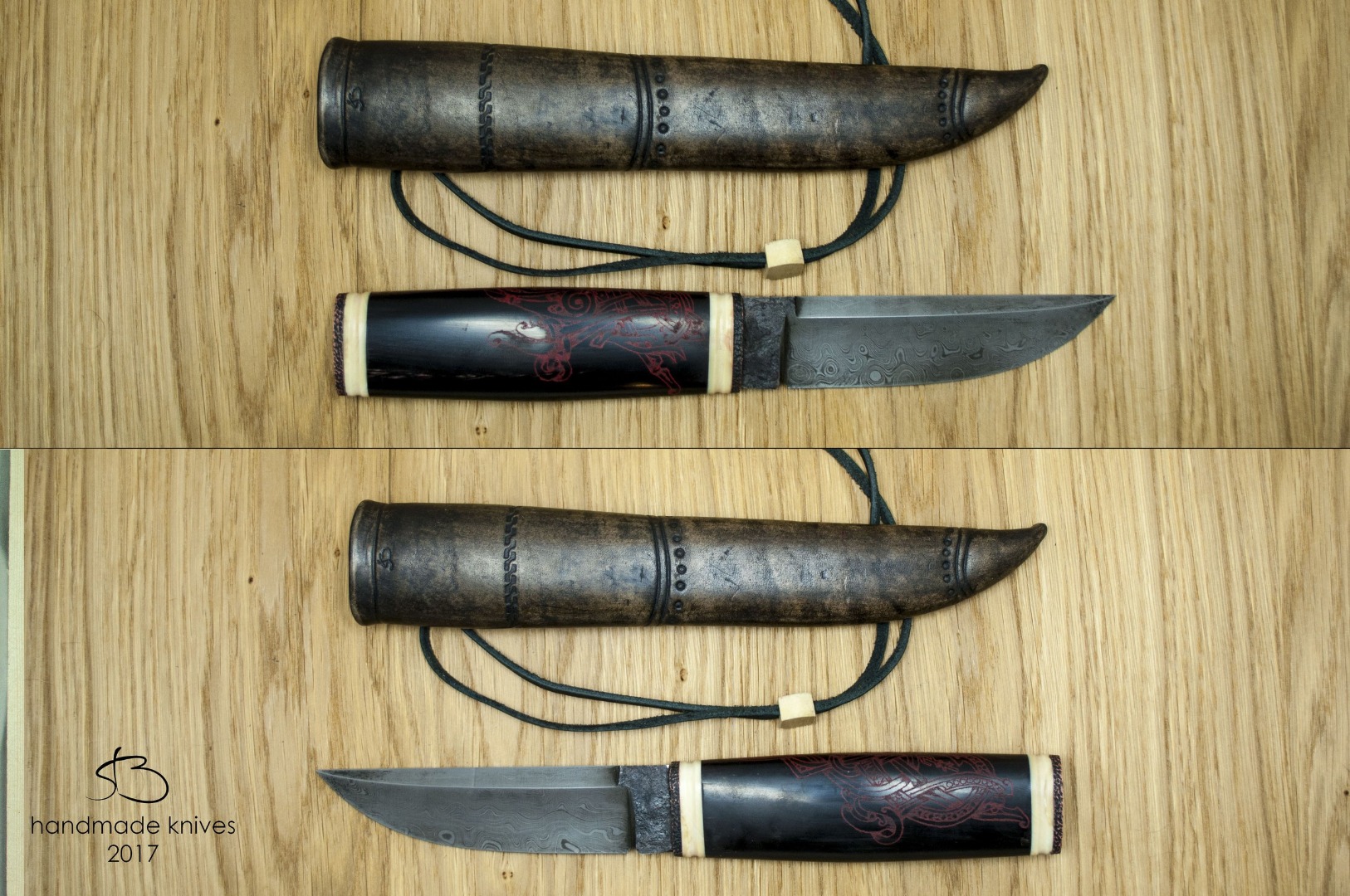 Нож "Статный" из дамаска (600 слоев) Северодвинск, Архангельск