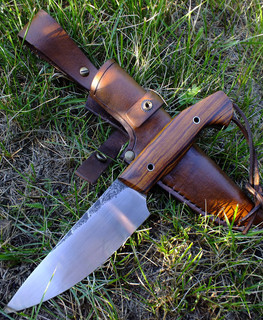 походный нож из D2 с рукояткой из айронвуд в Ангарске от Евгений Григорьев Sigumo