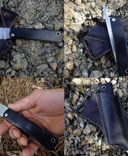 складной фрикционный нож из N690 в Ангарске от Евгений Григорьев Sigumo