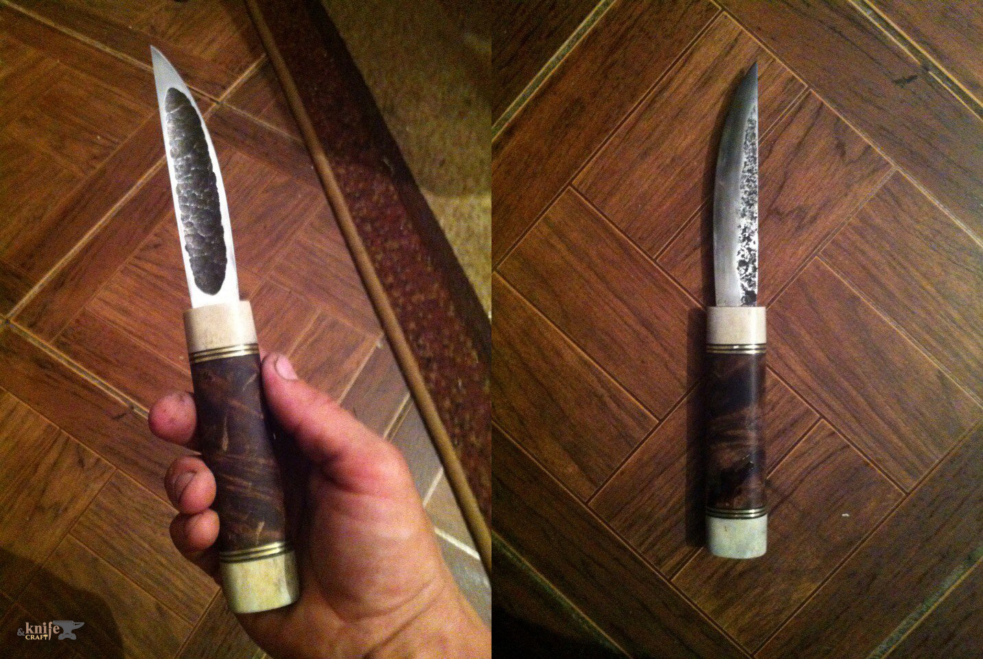 якутский нож заказной купить с деревянной рукояткой в Воронеже купить