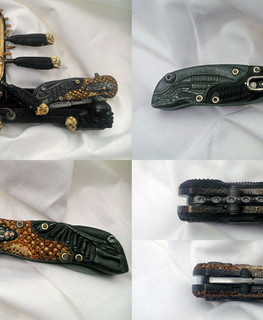 Необычные Складные ножи "Чужой против хищника" в Нальчике от Pass Alik