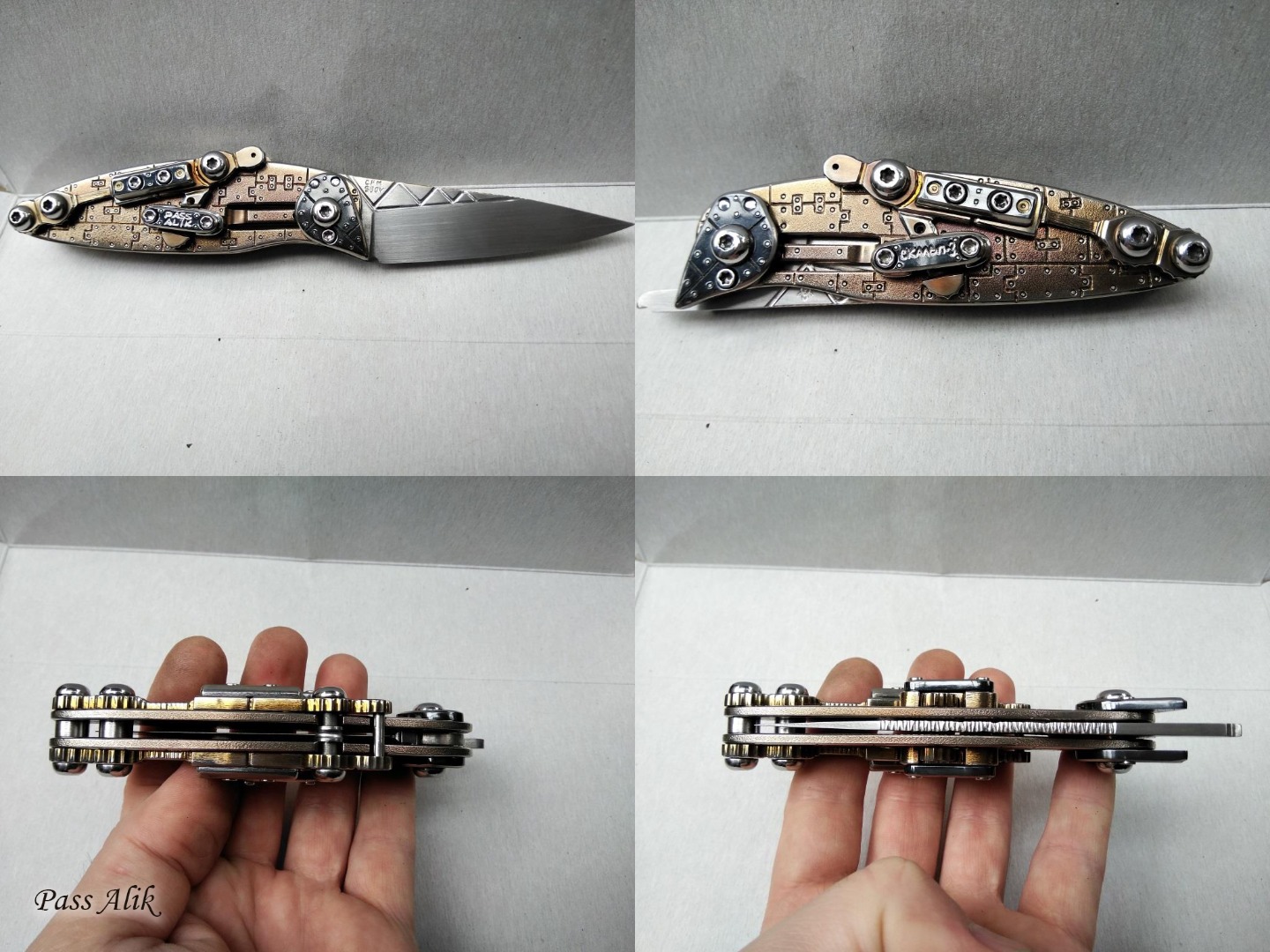 Необычный Складной нож "Скальп-3" (Киберпанк) в Нальчике от Pass Alik