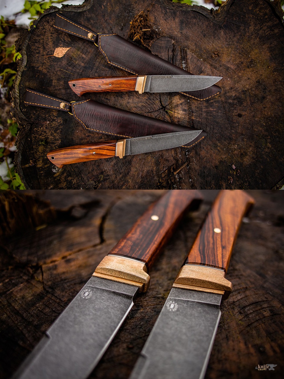 Нож на заказ из Vanadis 23 и железного дерева в Ярославле от Дмитрия Малявина