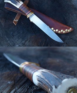 Нож "Индеец" в стиле Scagel из CST-204P в Иркутске от Евгений Переляев