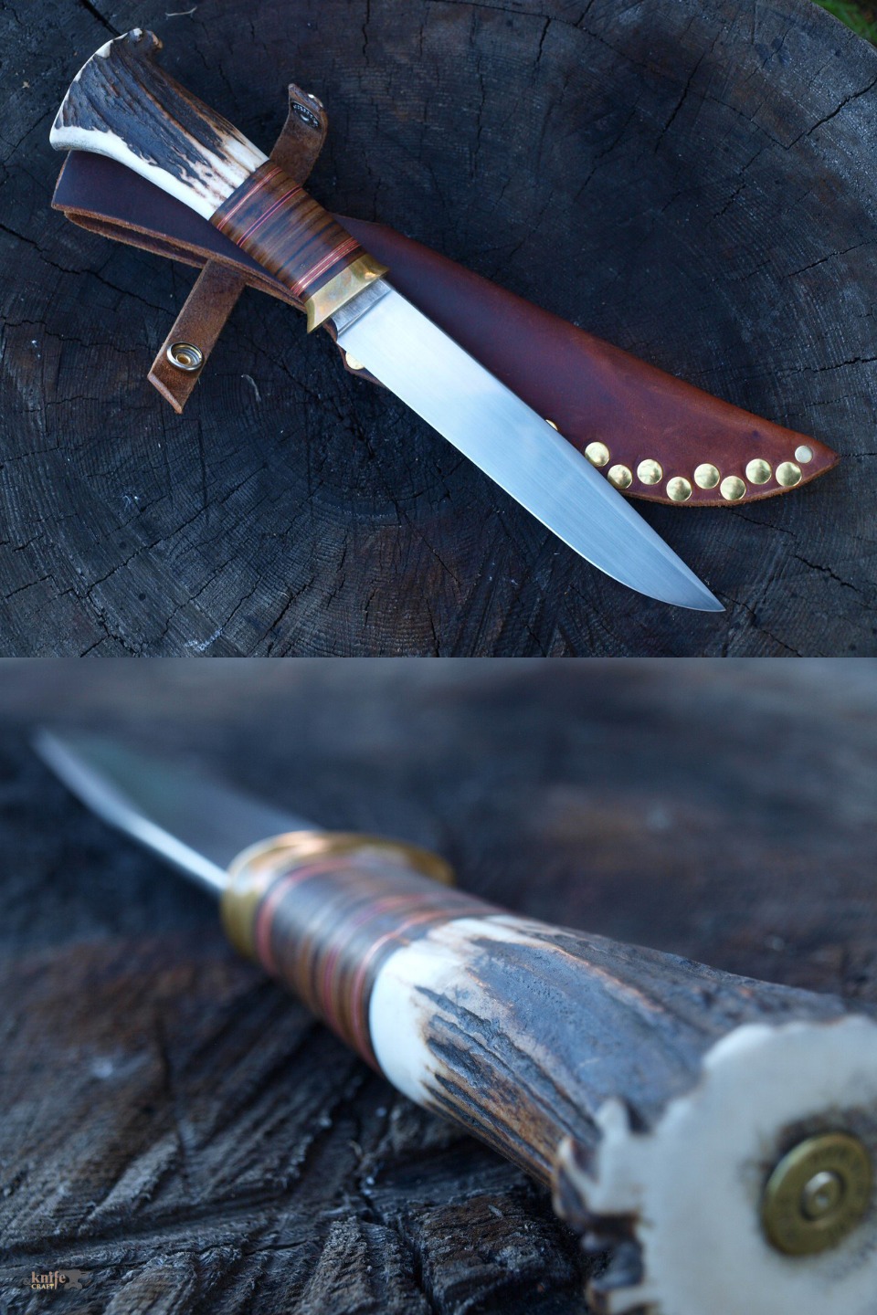 Нож "Индеец" в стиле Scagel из CST-204P в Иркутске от Евгений Переляев