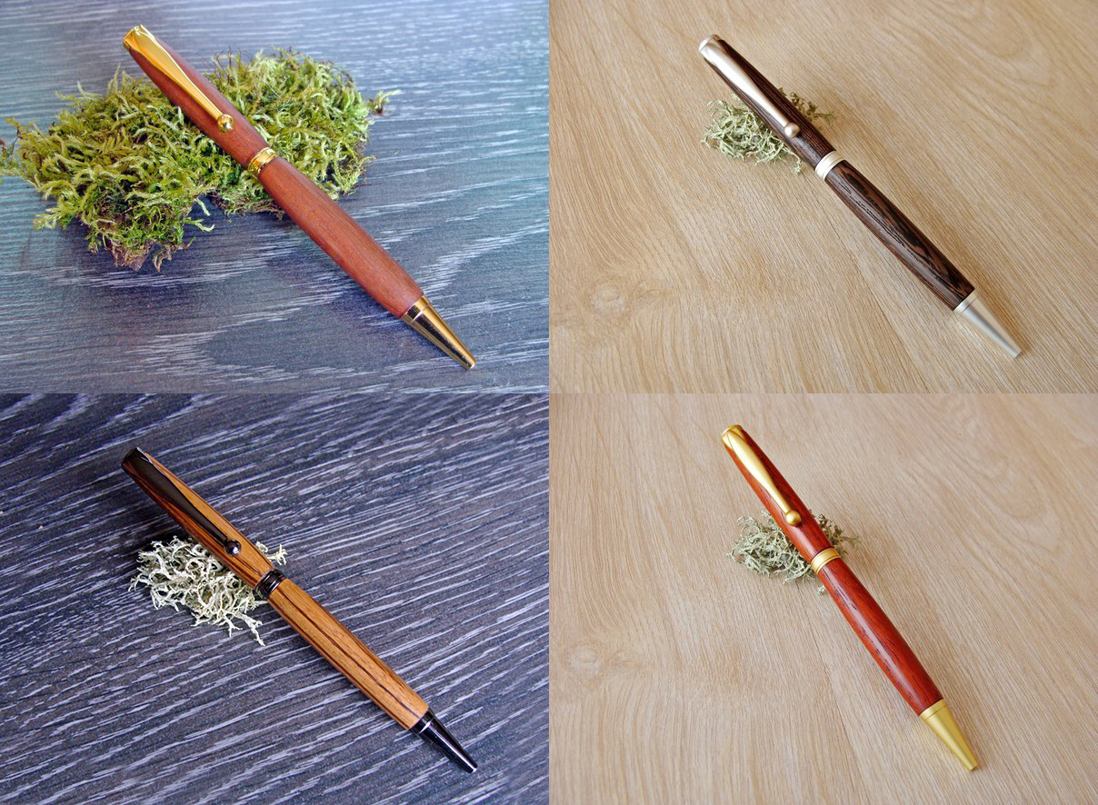 шариковая ручка из дерева ручной работы