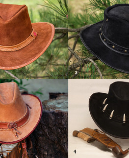 мужская шляпа широкополая ковбойская, австралийская, стетсон ручной работы