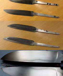 кованые клинки ножей в Архангельске