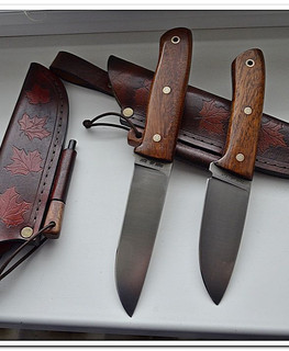 толстые кованые ножи ручные для тяжелых работ с деревянной накладной рукояткой в Украине, Сумы.