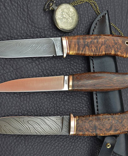 кованые ножи из дамаска ручной работы на заказ в Украине, Сумы.