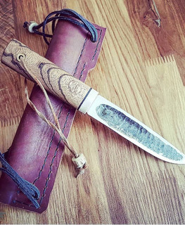 охотничий якутский нож для правши белорусского производства