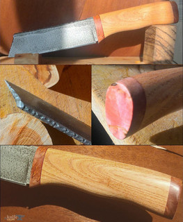 нож с деревянной рукояткой в Казани от Дамир Mephistophel "HM BLADES"