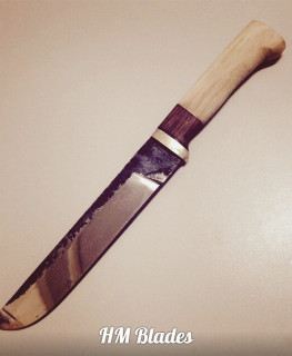 длинный рабочий нож в Казани из ШХ15 от Дамир Mephistophel "HM BLADES"