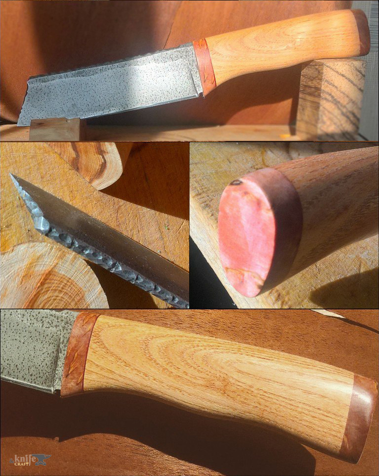 нож с деревянной рукояткой в Казани от Дамир Mephistophel "HM BLADES" 