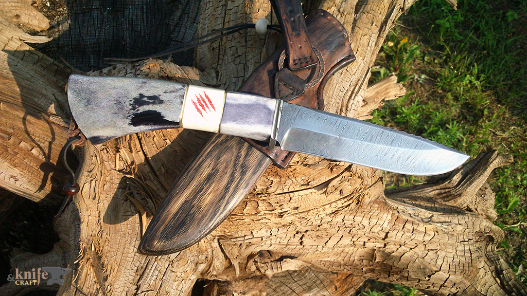 нож в Рогачеве (Белорусия) из дамаска на заказ от Алексей Lex Knives