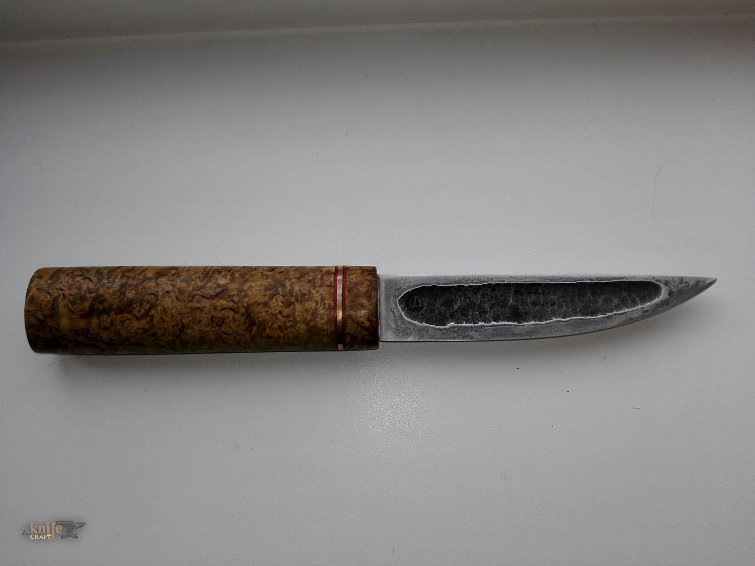 строгальный нож якут для правши недорогая цена ручной работы в Пензе