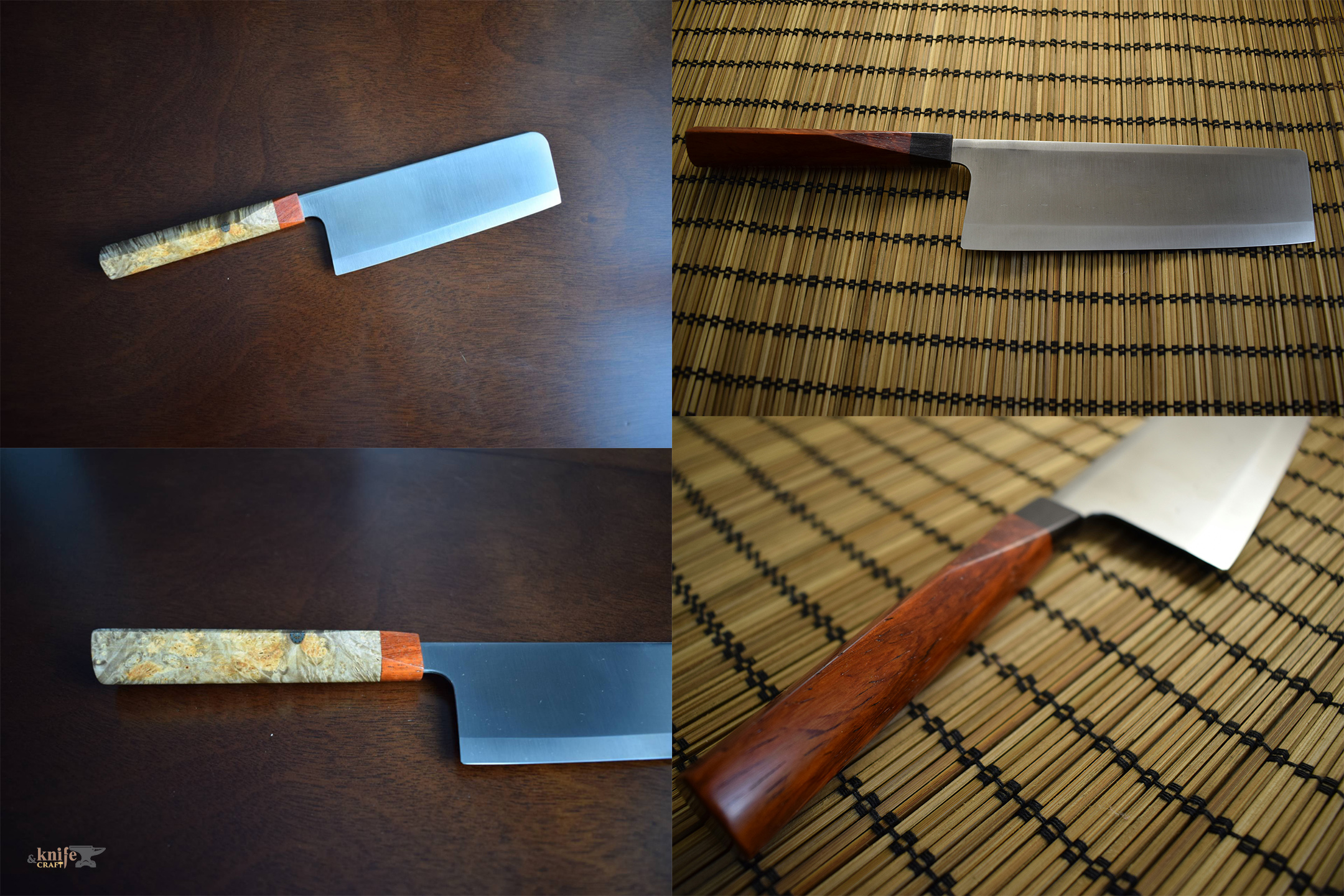 японский кухонный нож топорик накири ручной работы в Воронеже