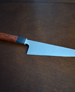 японский нож для суши на заказ с деревянной рукояткой ручной работы в Воронеже