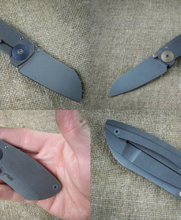самые легкие авторские карманные складные ножи из титана и М390 в Киеве, Украина