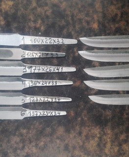 кованые клинки для ножей в Челябинске