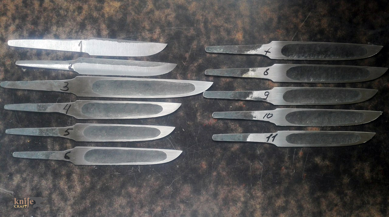 кованые клинки якутских ножей в Челябинске