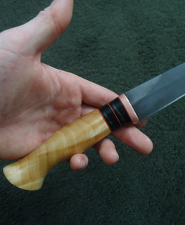 небольшой кованый нож ручной работы из Янаула, Нефтекамска