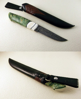 хороший кованый нож скандинавского типа на заказ в интернете Петрозаводск