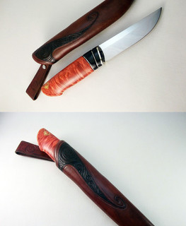 лучший скандинавский нож 12 см на заказ в Петрозаводске через интернет купить