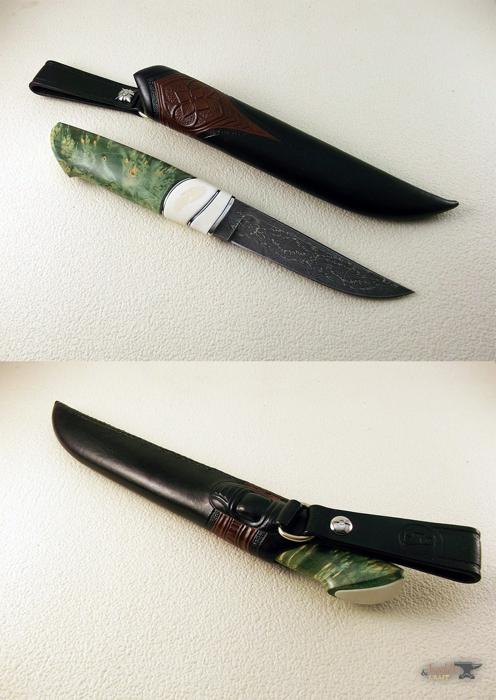 хороший кованый нож скандинавского типа на заказ в интернете Петрозаводск