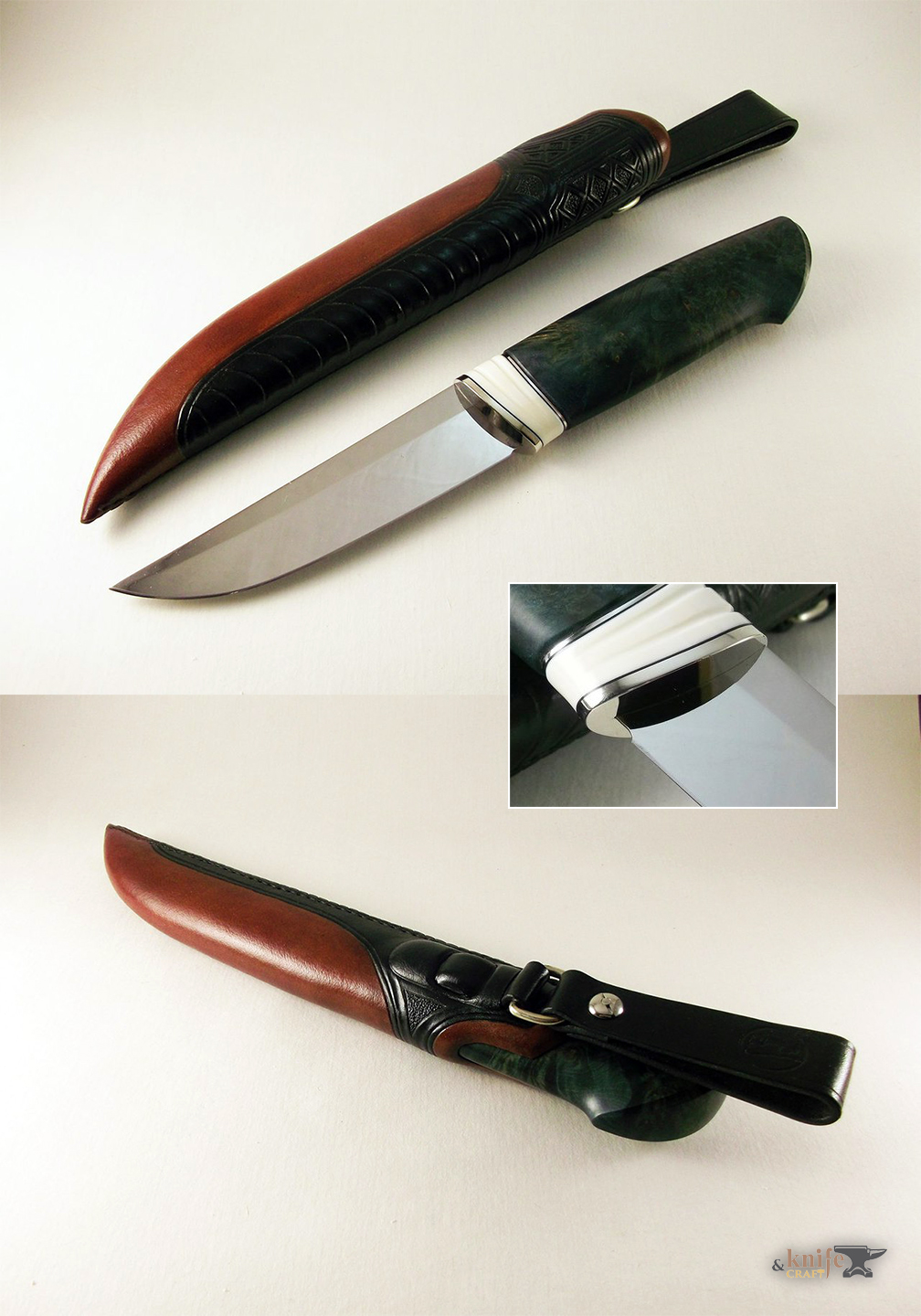 лучший классический охотничий нож скандинавского типа ручной работы купить в Петрозаводске